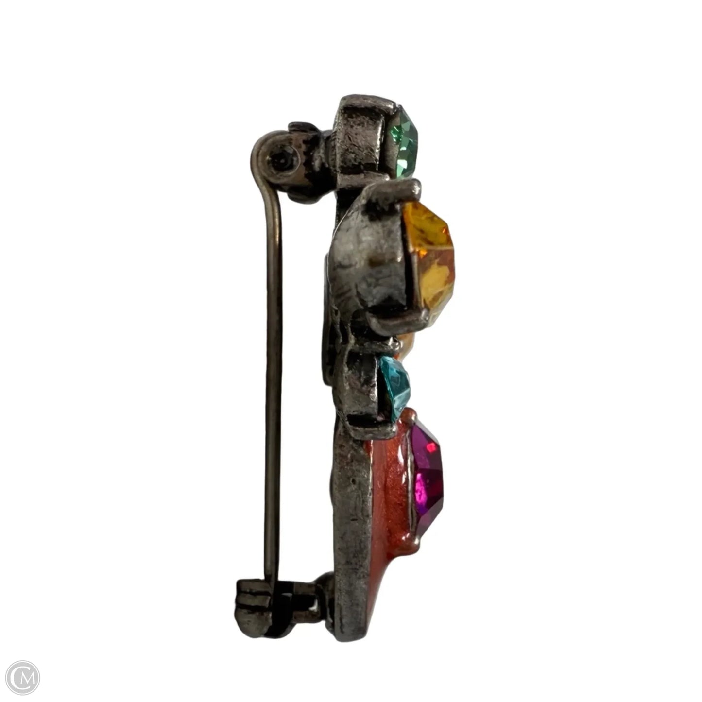 Multicolor Rhinestone Bug Pin By Love Bug