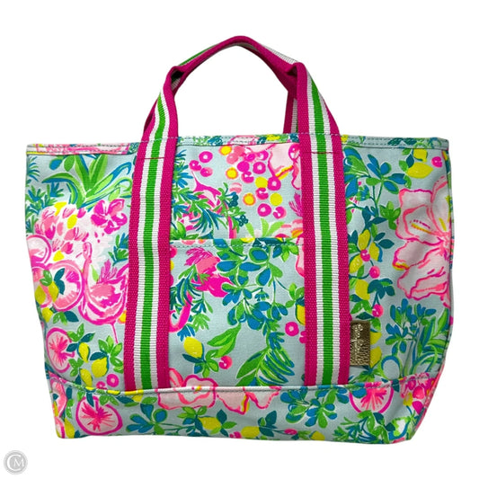 Canvas Tote Designer By Lilly Pulitzer, Size: Medium