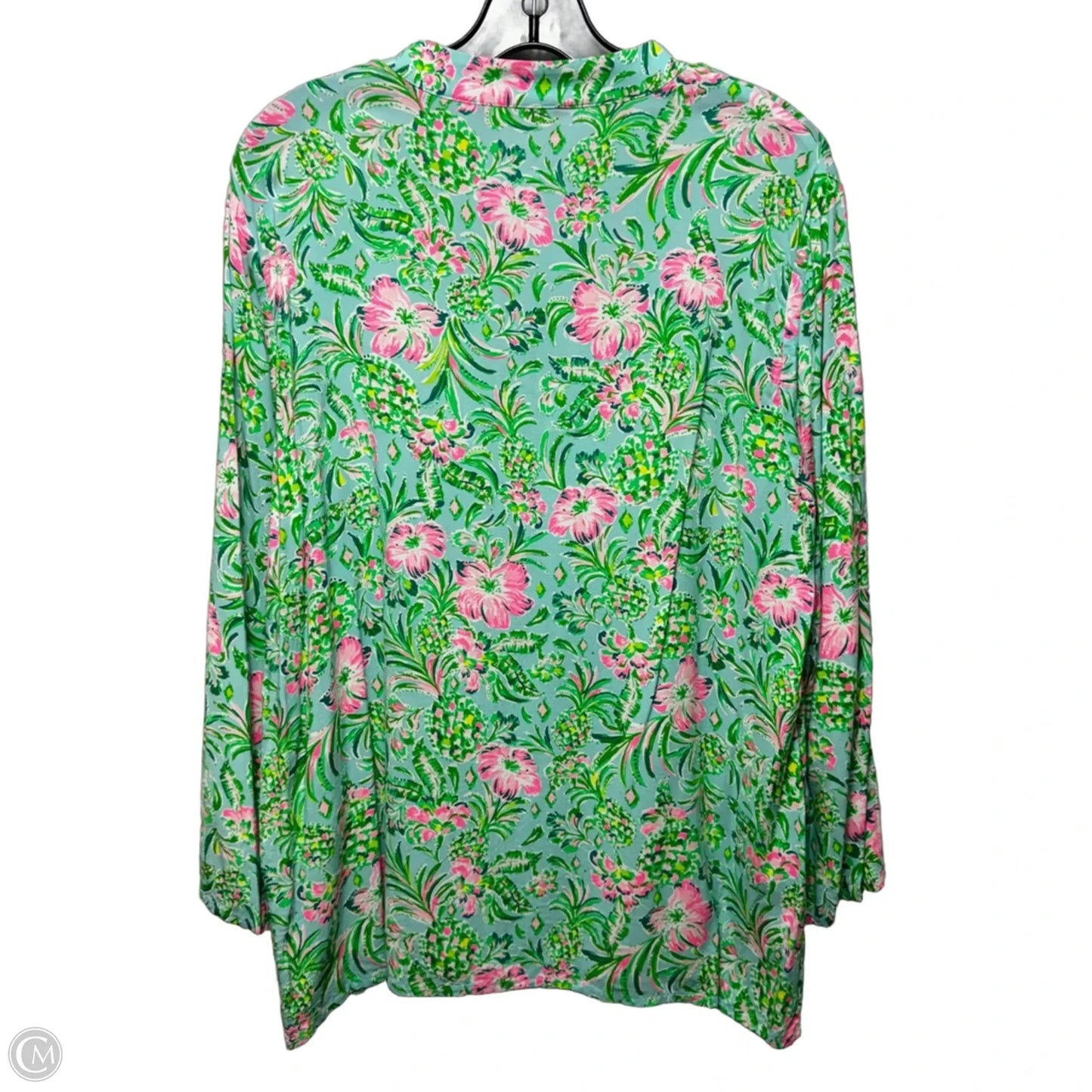 Luna Bay Tunic Designer By Lilly Pulitzer In Floral Print, Size: L