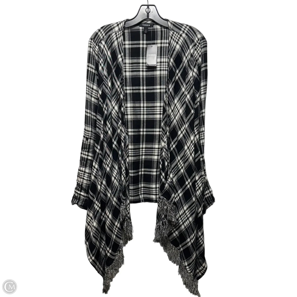 Cardigan By Torrid In Plaid Pattern, Size: 1x