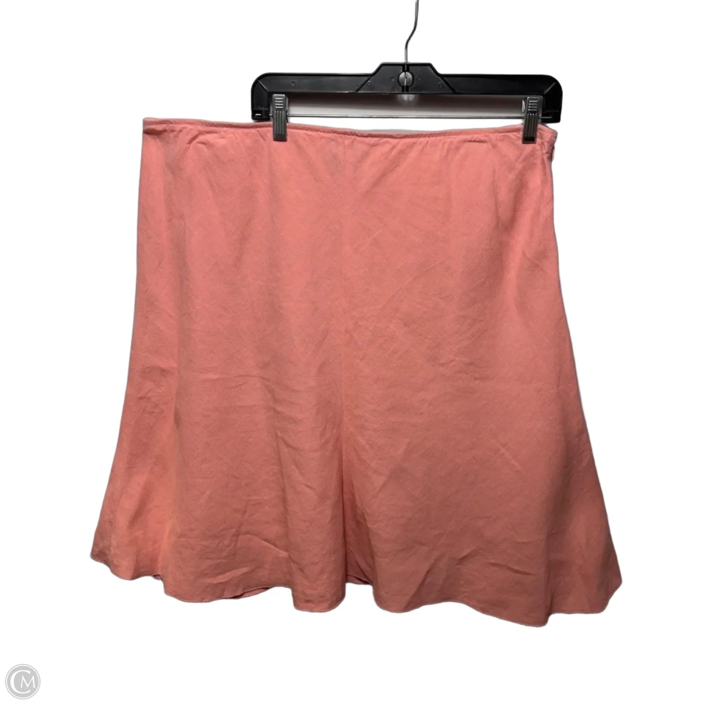 Skirt Midi By Eileen Fisher In Pink, Size: Xl