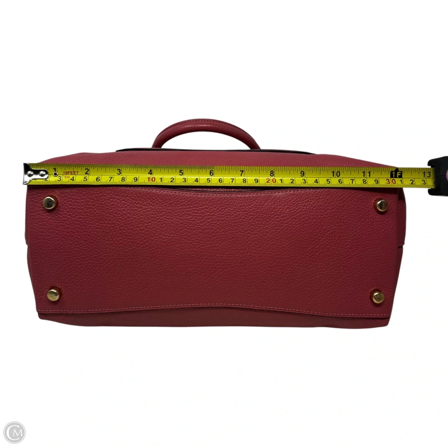 Emma Satchel Handbag Designer By Coach, Size: Medium