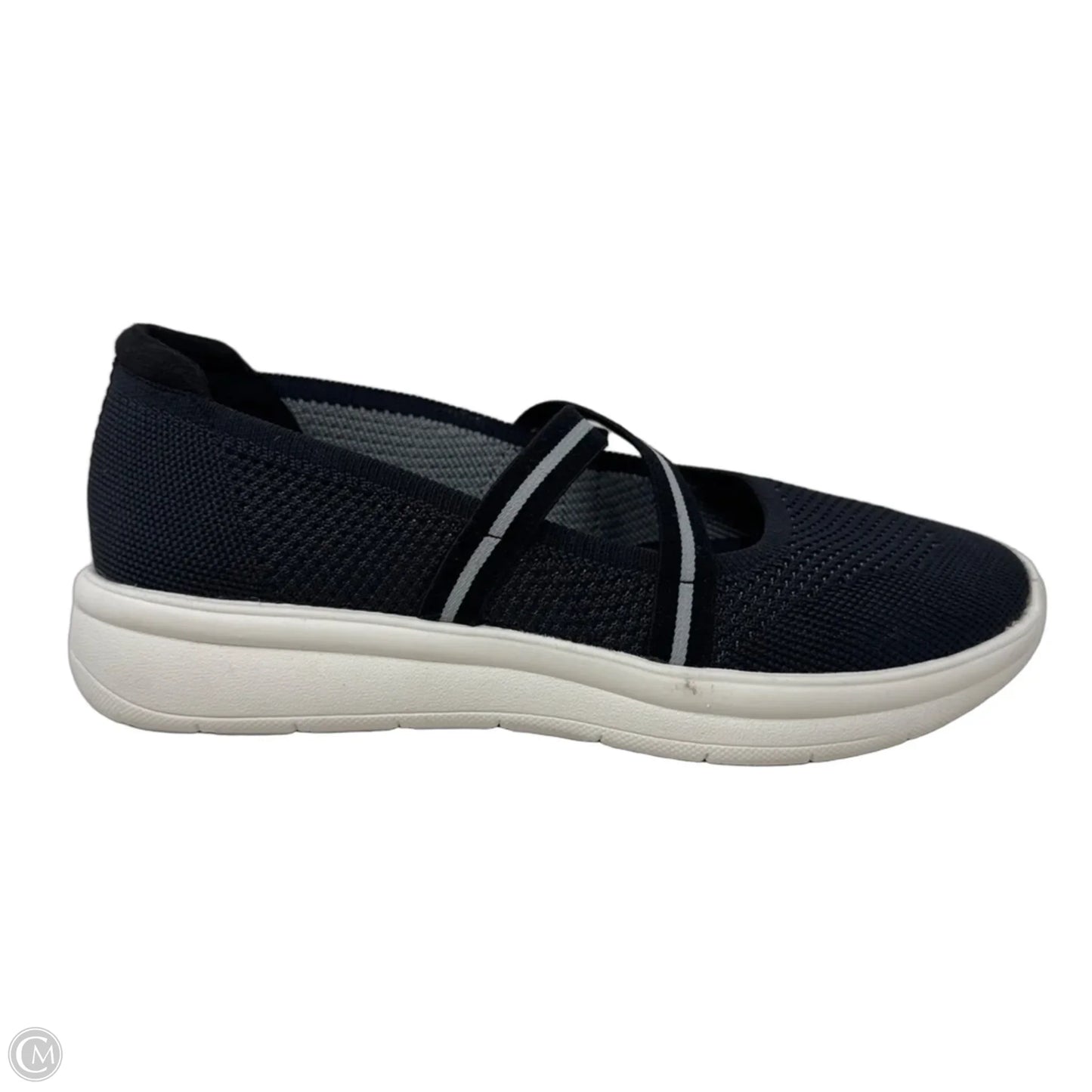 Shoes Sneakers By Clarks In Black, Size: 6.5
