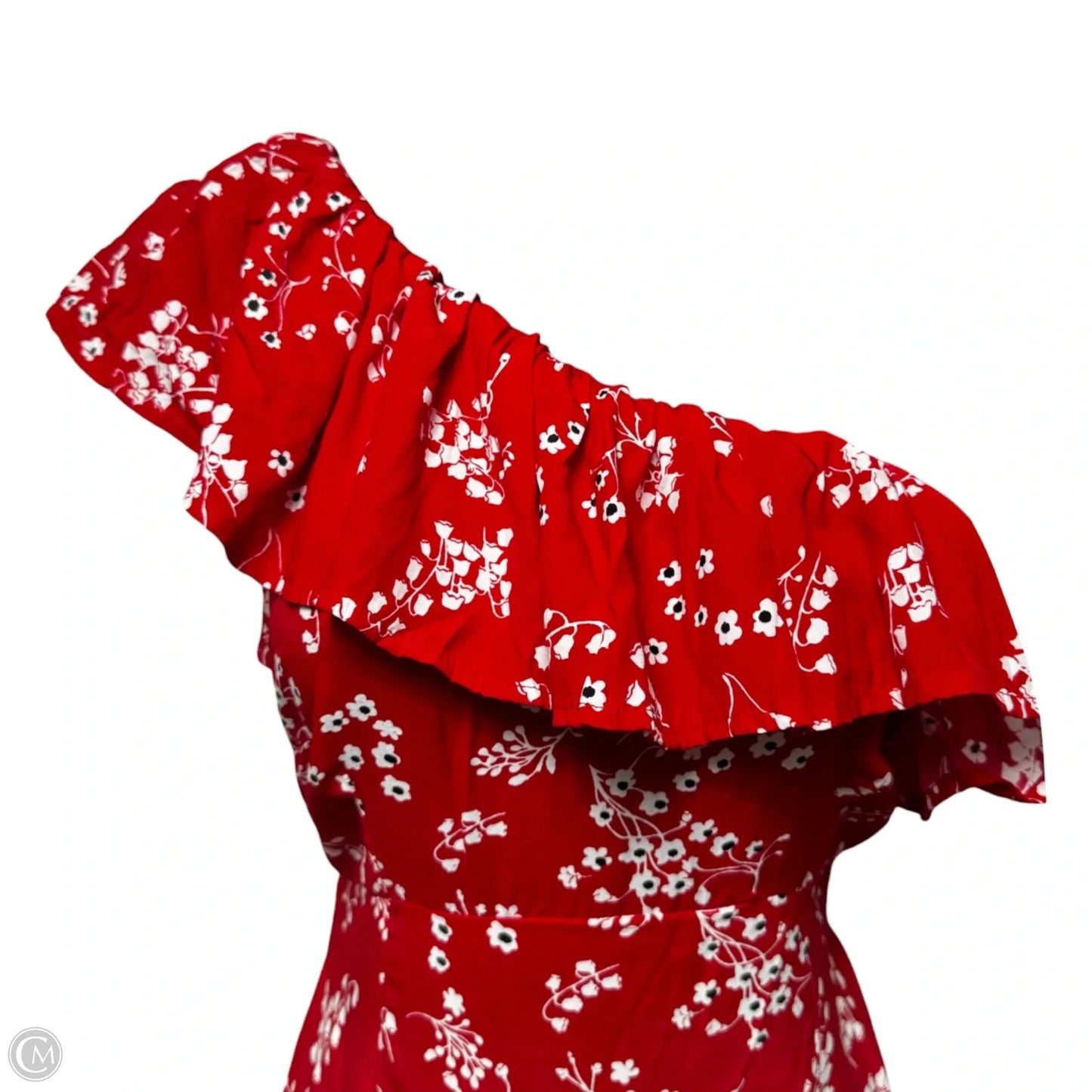 Westcott One Shoulder Dress Casual Midi By Rue Stiic In Floral Print, Size: XS
