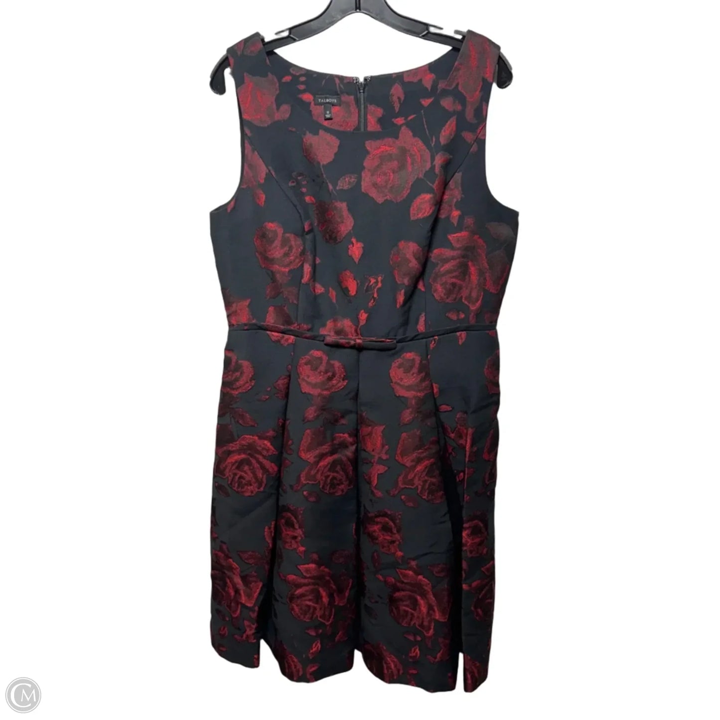 Dress Casual Midi By Talbots In Floral Print, Size: 12