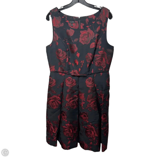 Dress Casual Midi By Talbots In Floral Print, Size: 12