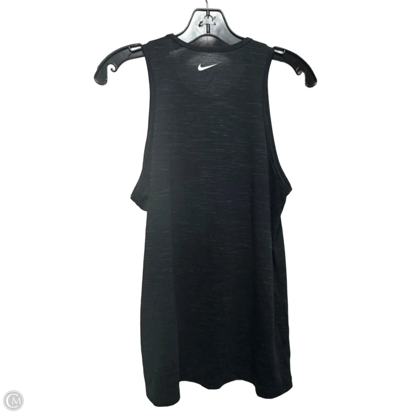 Athletic Tank Top By Nike Apparel In Black, Size: M