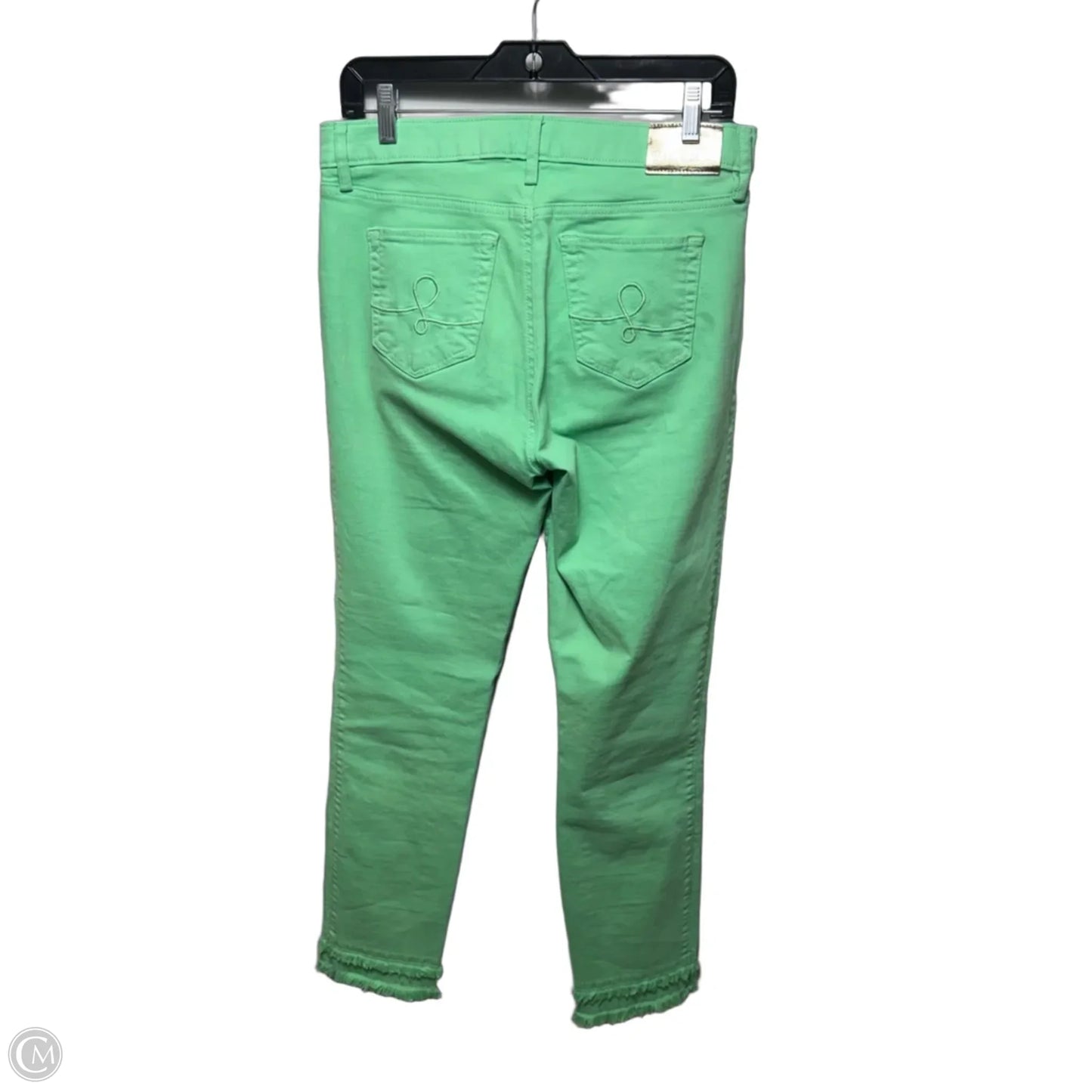 Jeans Designer By Lilly Pulitzer In Green Denim, Size: 8