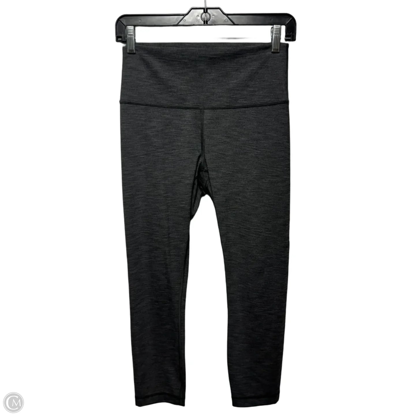 Athletic Leggings Capris By Lululemon In Grey, Size: 8