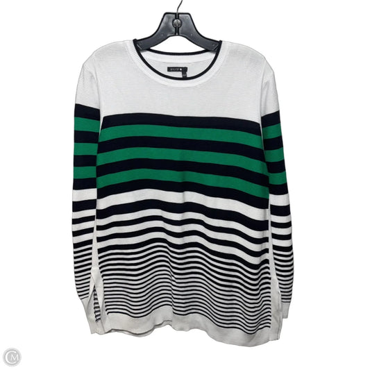 Sweater By Bylyse In Striped Pattern, Size: XXL