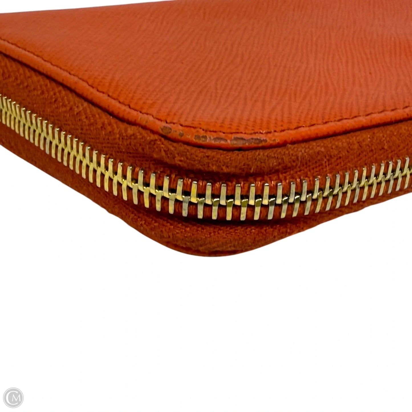 Saffiano Long Continental Zip Wallet Luxury Designer By Prada, Size: Medium