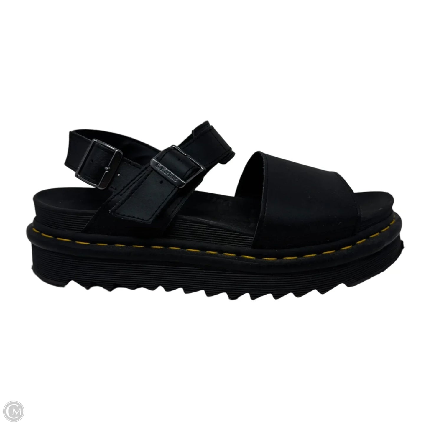 Voss Sandals Flats By Dr Martens In Black, Size: 10