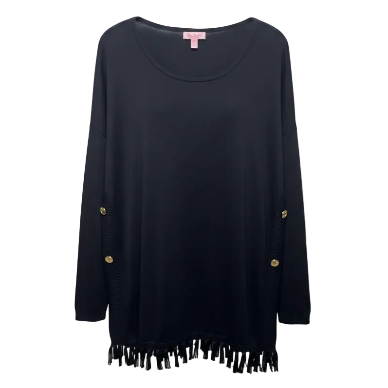 Sweater Designer By Lilly Pulitzer In Navy, Size: M