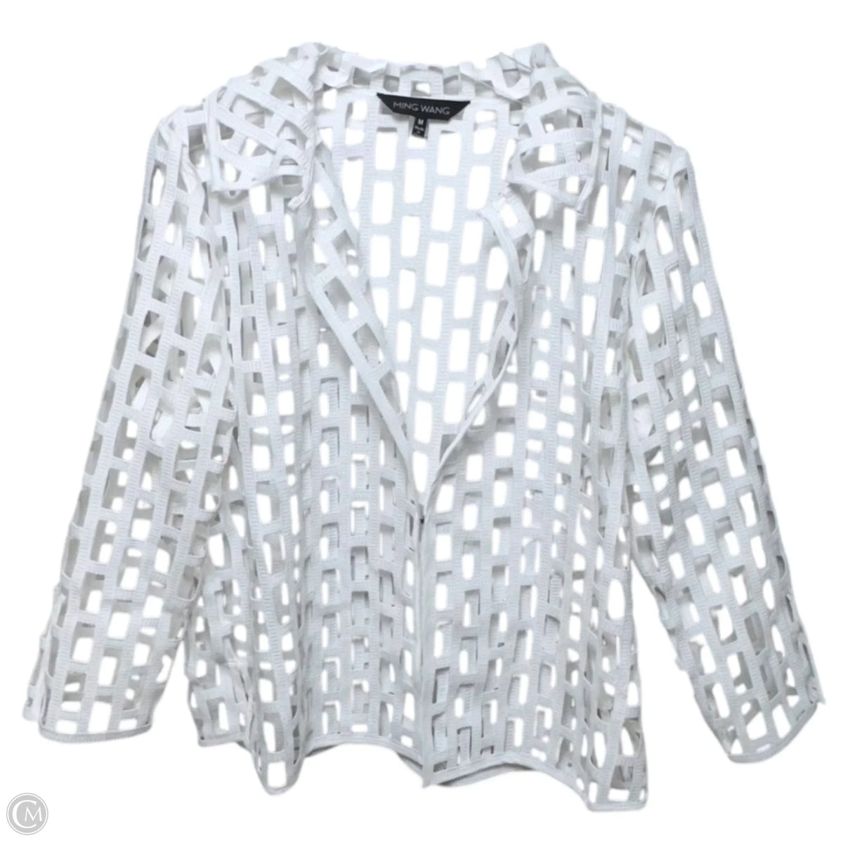 Jacket Other By Ming Wang In White, Size: M