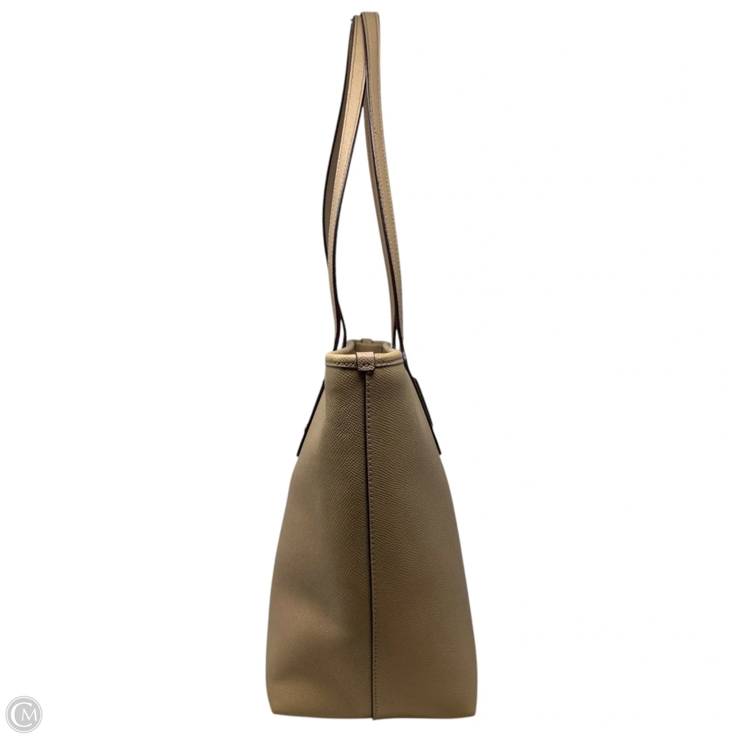 City Zip Tote In Crossgrain Leather Designer By Coach, Size: Medium