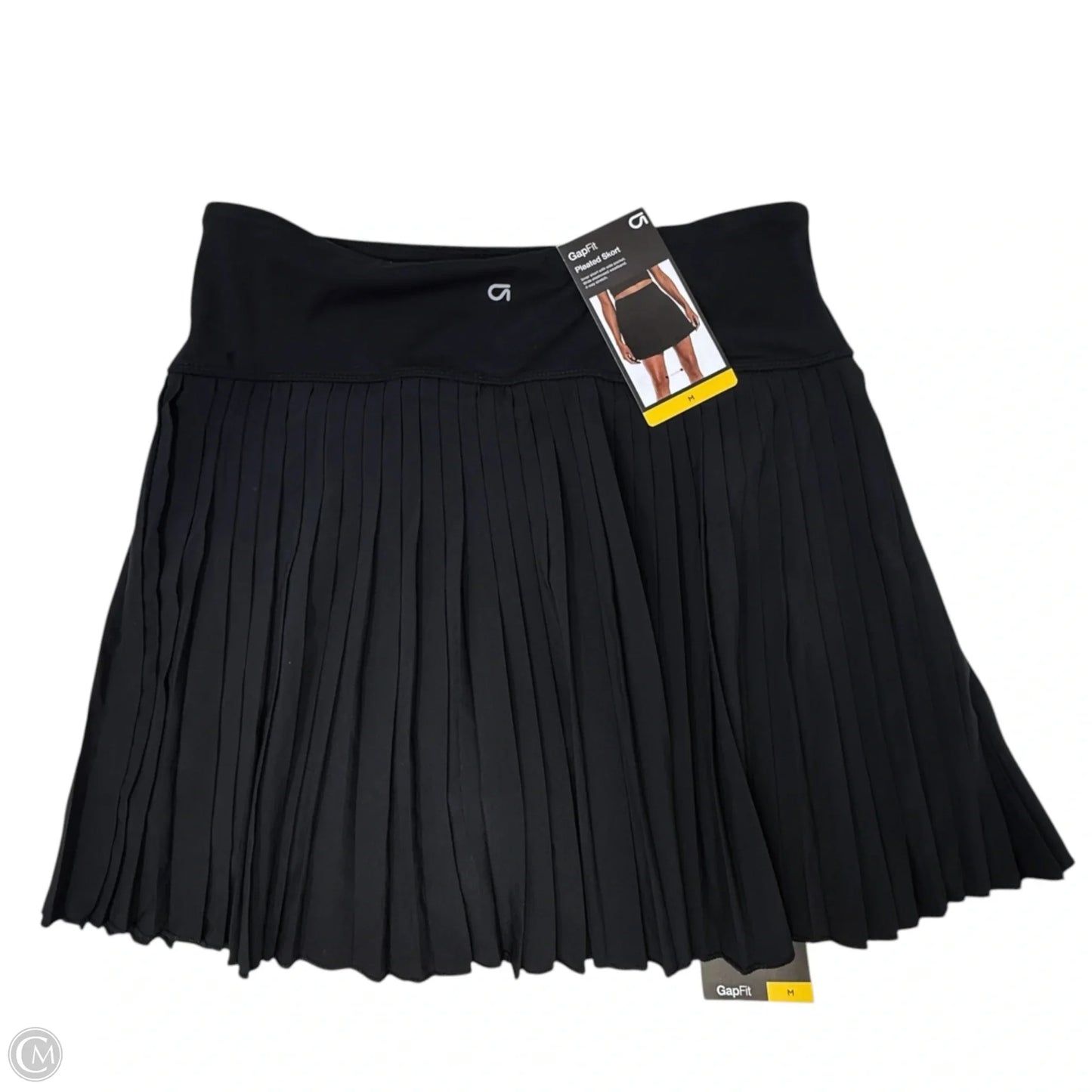 Pleated Athletic Skort By Gapfit In Black, Size: M