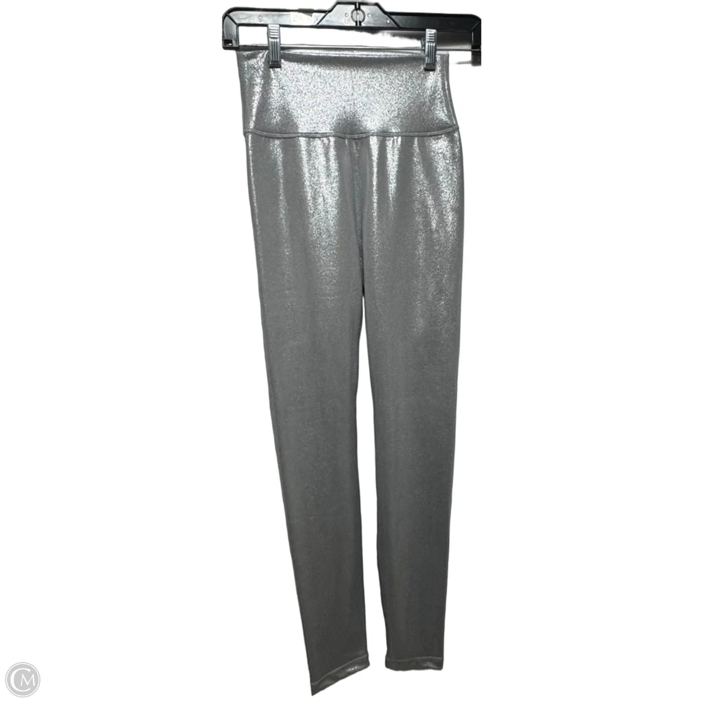 Athletic Leggings By Allfenix In Silver, Size: S