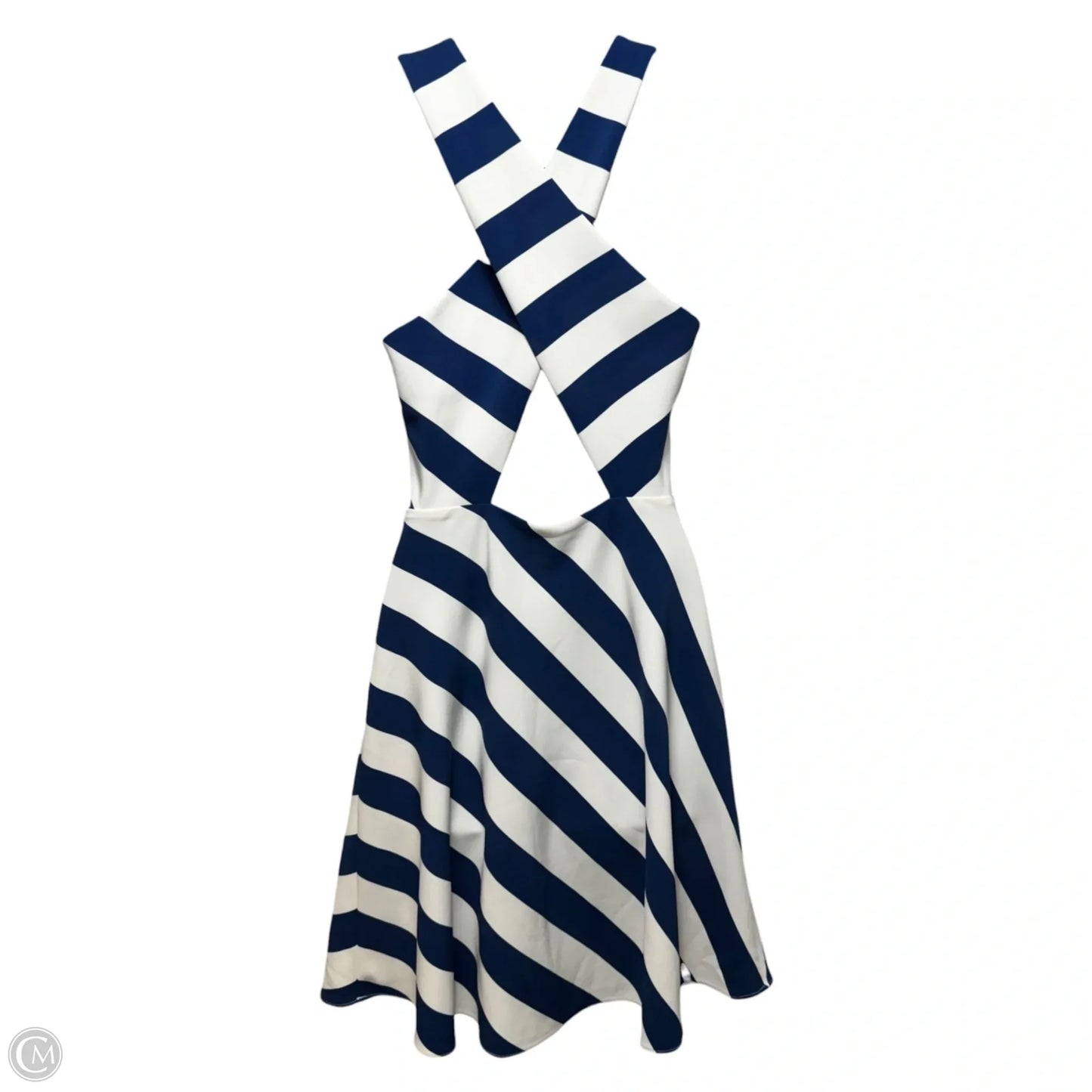 Mary Skater Dress By Cooper & Ella In Striped Pattern, Size: S