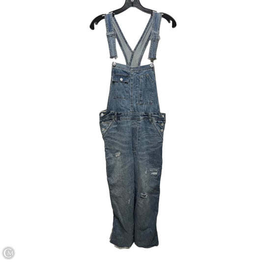 Overalls By Pilcro In Blue Denim, Size: 8/29