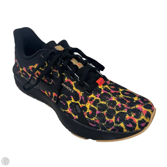 Launch 9 GTS Running Shoes By Brooks In Animal Print, Size: 9