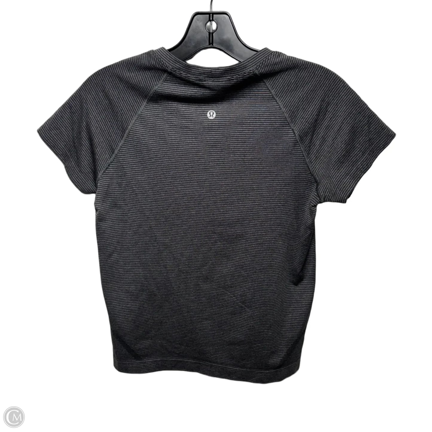 Swiftly Tech Short Sleeve Top By Lululemon In Striped Pattern, Size: 6