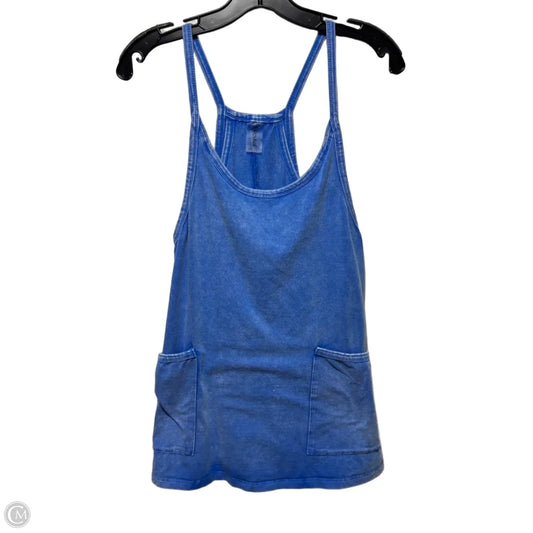 Layered Romper By As Revival In Blue, Size: Xxs