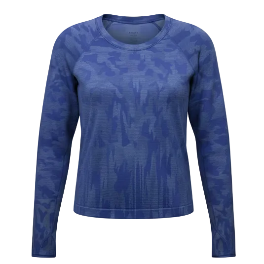 Swiftly Tech Long Sleeve Top By Lululemon In Blue, Size: 6