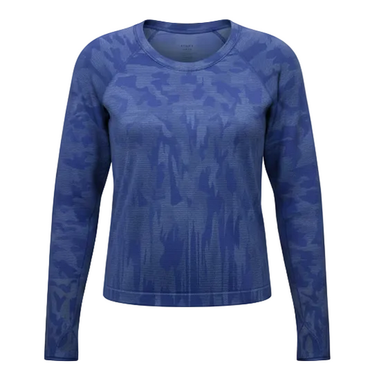 Swiftly Tech Long Sleeve Top By Lululemon In Blue, Size: 6
