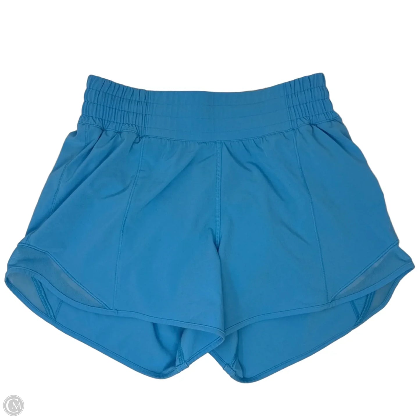 Athletic Shorts By Lululemon In Blue, Size: 4