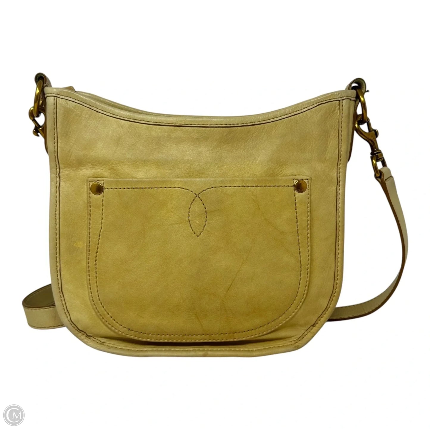 Campus Rivet Crossbody Designer By Frye, Size: Medium