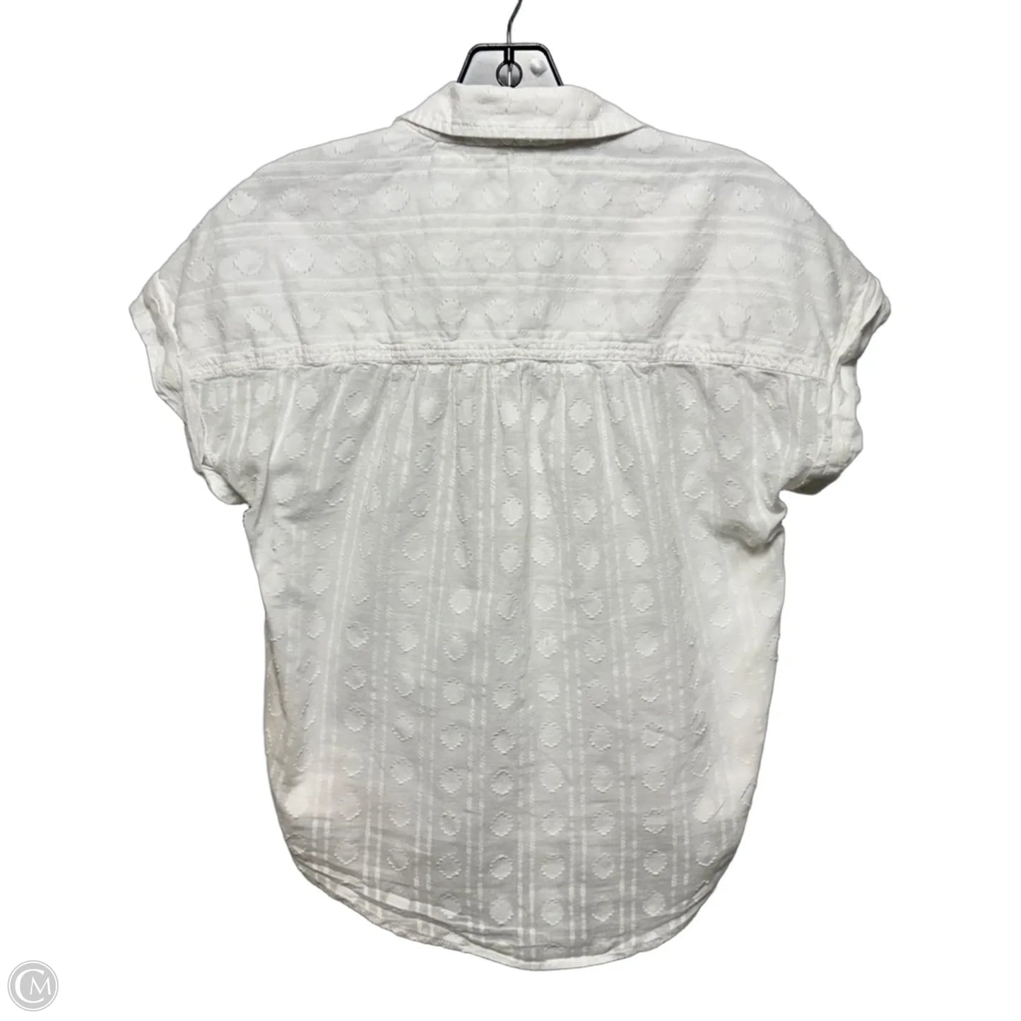 Top Short Sleeve By Pilcro In White, Size: S