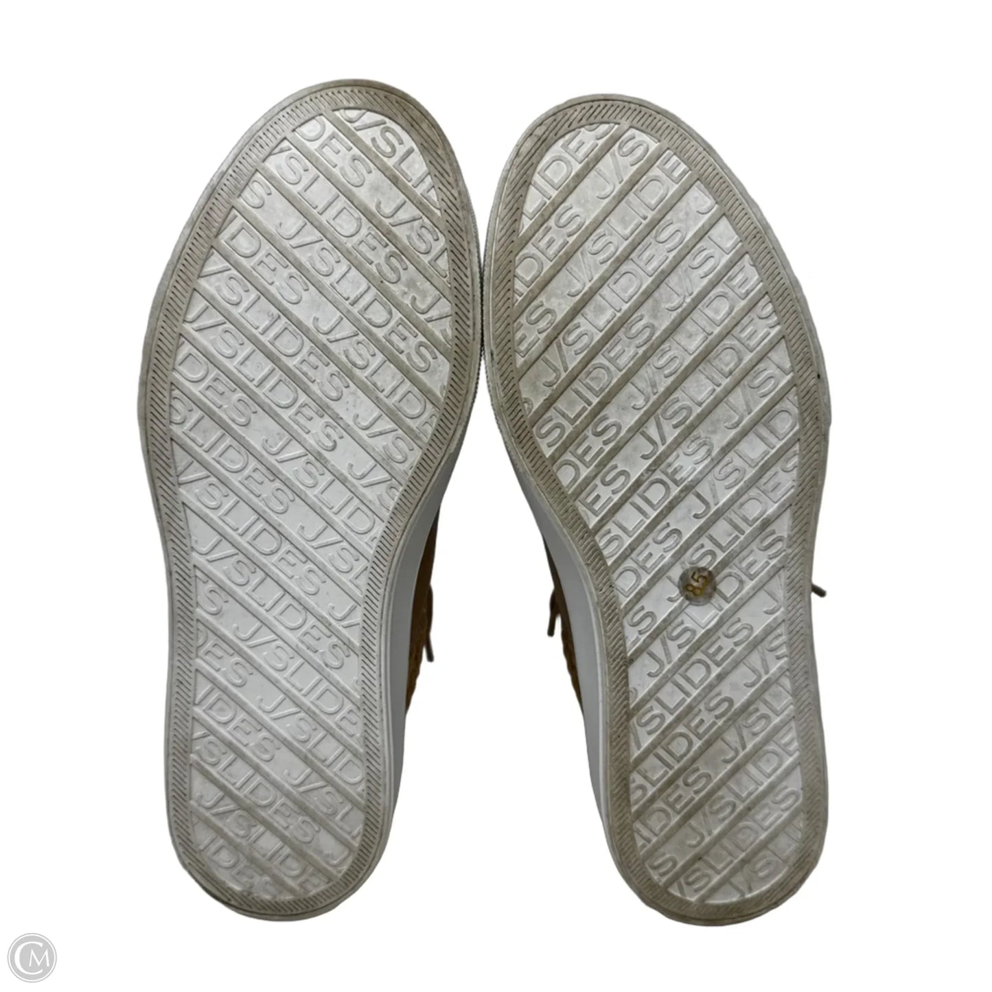 Gatsby Woven Sneakers By J Slides In Tan, Size: 8.5
