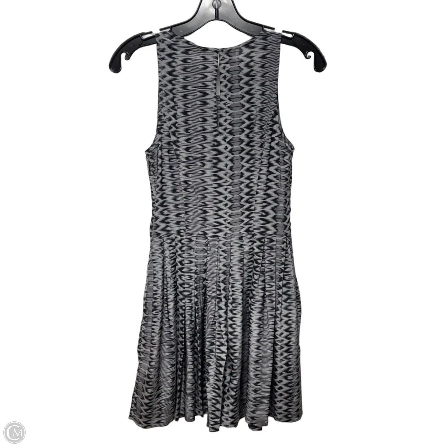 Silk Bernadine Dres By Joie In Black & Grey, Size: XS