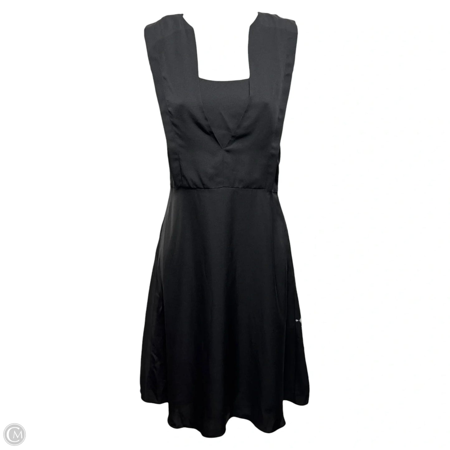 Silk Dress Casual Short By Theory In Black, Size: 4