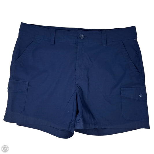 Shorts By Eddie Bauer In Blue, Size: 16