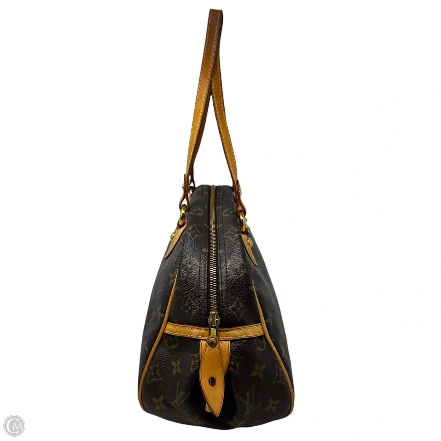 Montorgueil PM 2009 Monogram Shoulder Handbag Luxury Designer By Louis Vuitton, Size: Medium