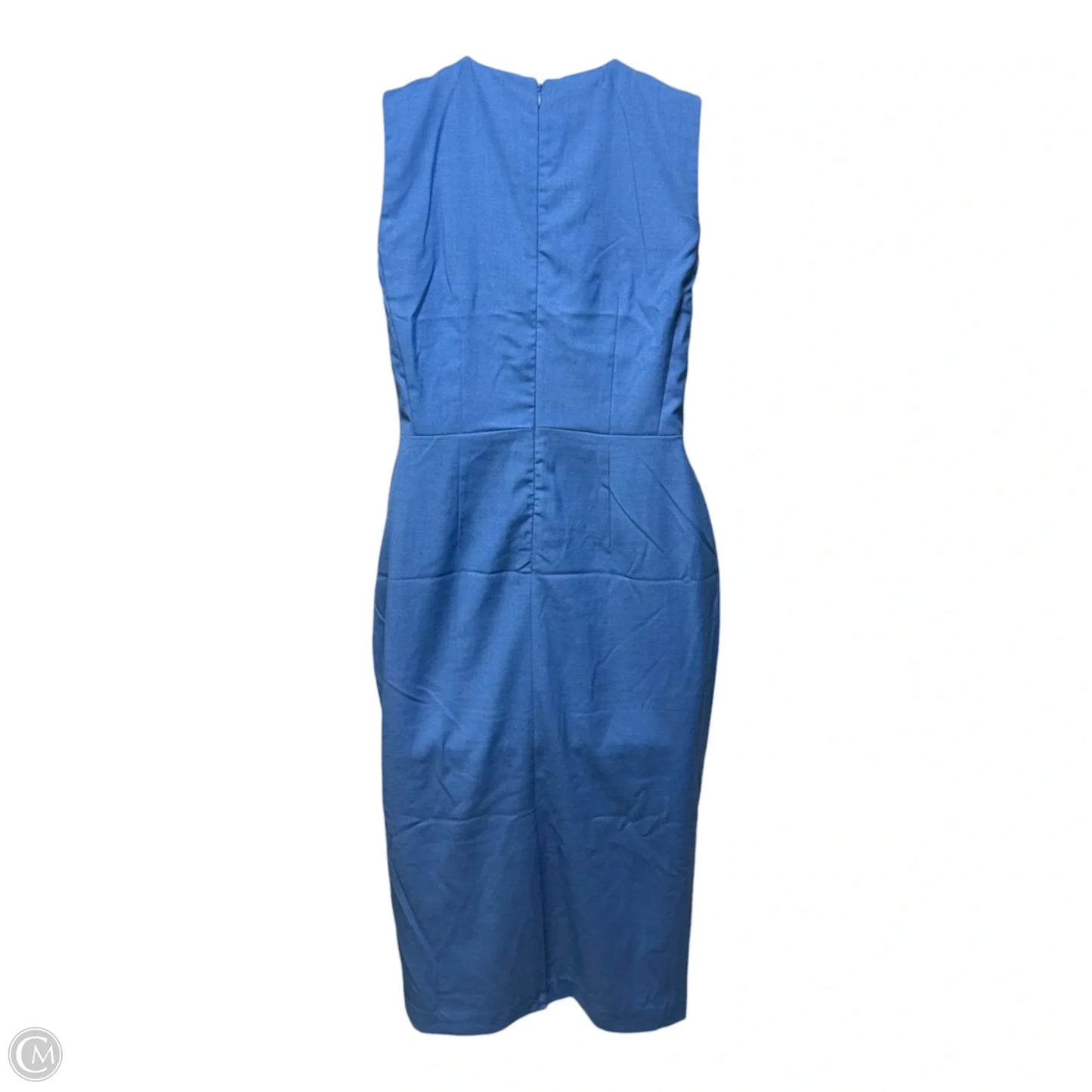 Dress Casual Midi By Ann Taylor In Blue, Size: 6