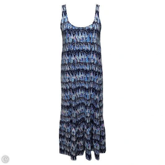 Dress Designer By Lilly Pulitzer In Nautical Print, Size: L