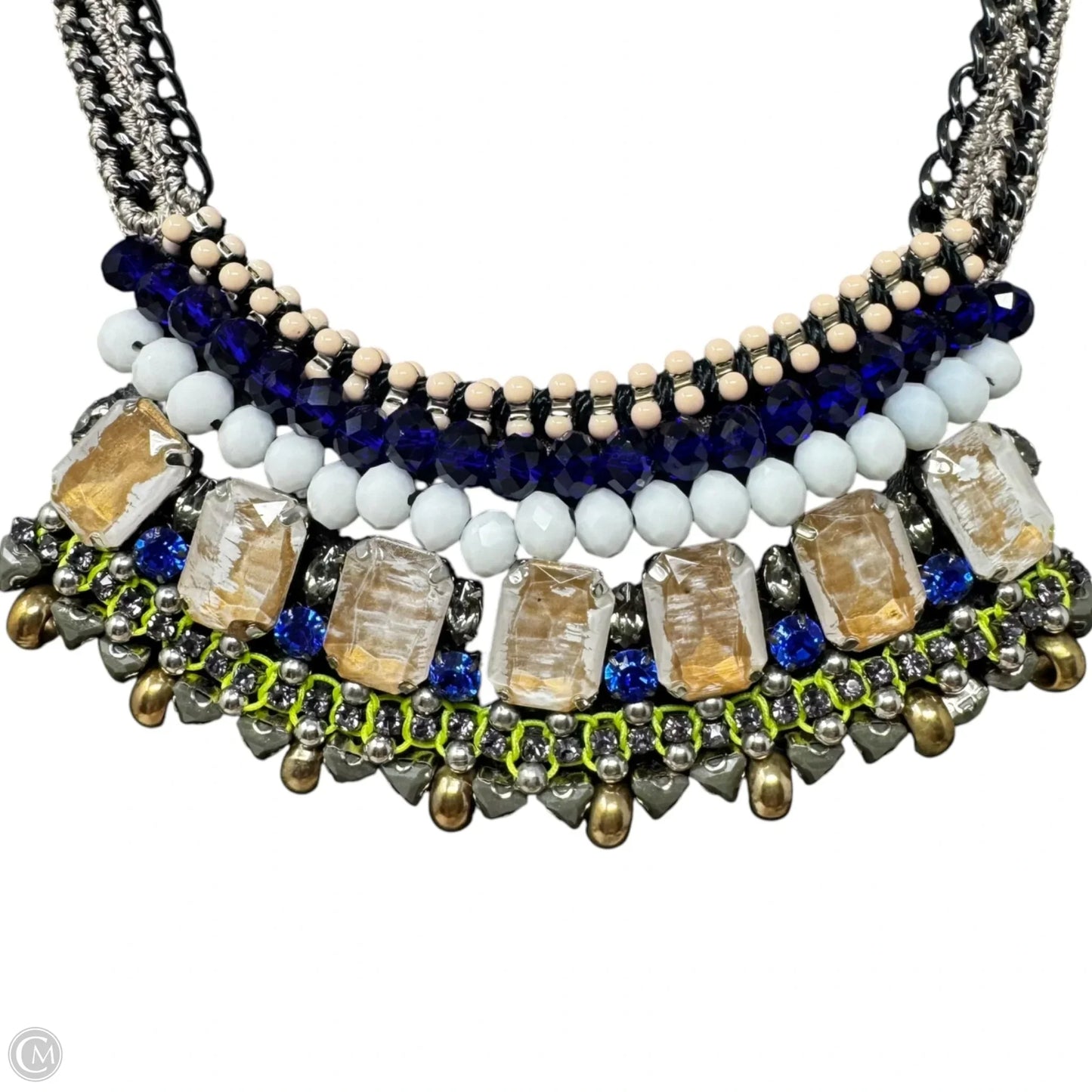 Reem Statement Bib Necklace By Nocturne