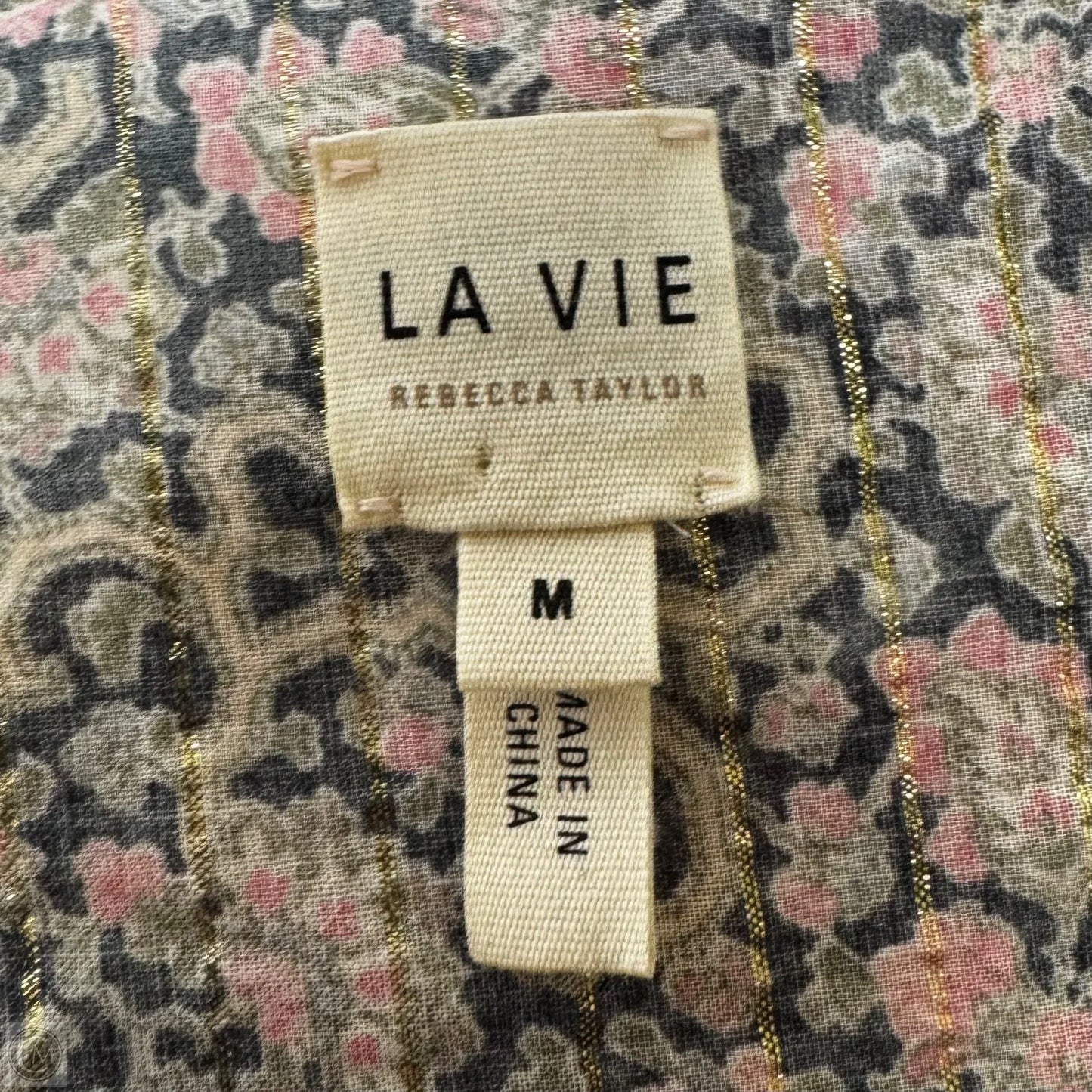 Claudine Belted Mini Dress By La Vie Rebecca Taylor In Floral Print, Size: M