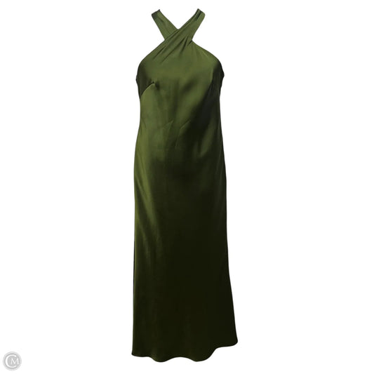 Halter Dress Party Long By Azazie In Green, Size: 10