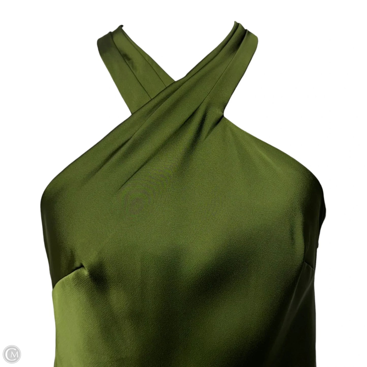 Halter Dress Party Long By Azazie In Green, Size: 10