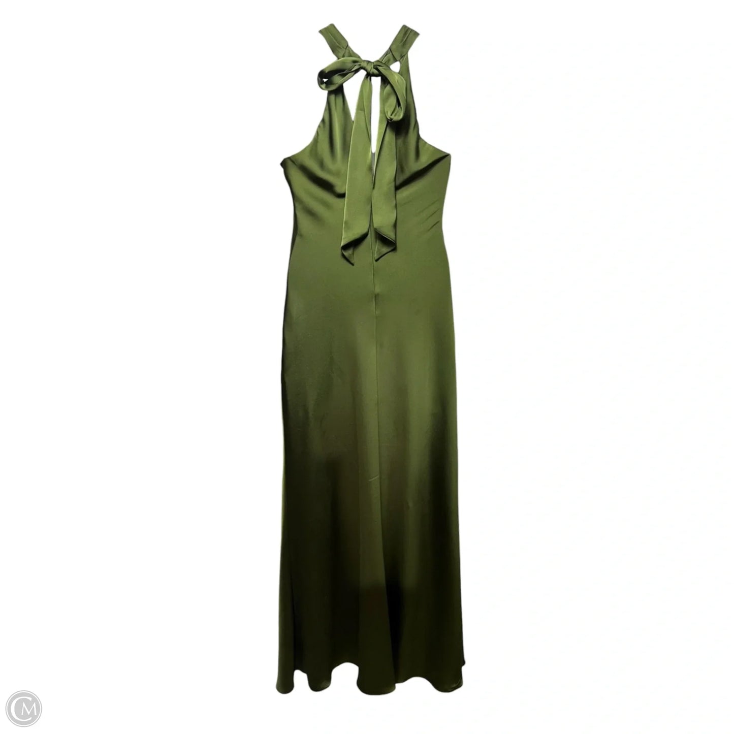 Halter Dress Party Long By Azazie In Green, Size: 10