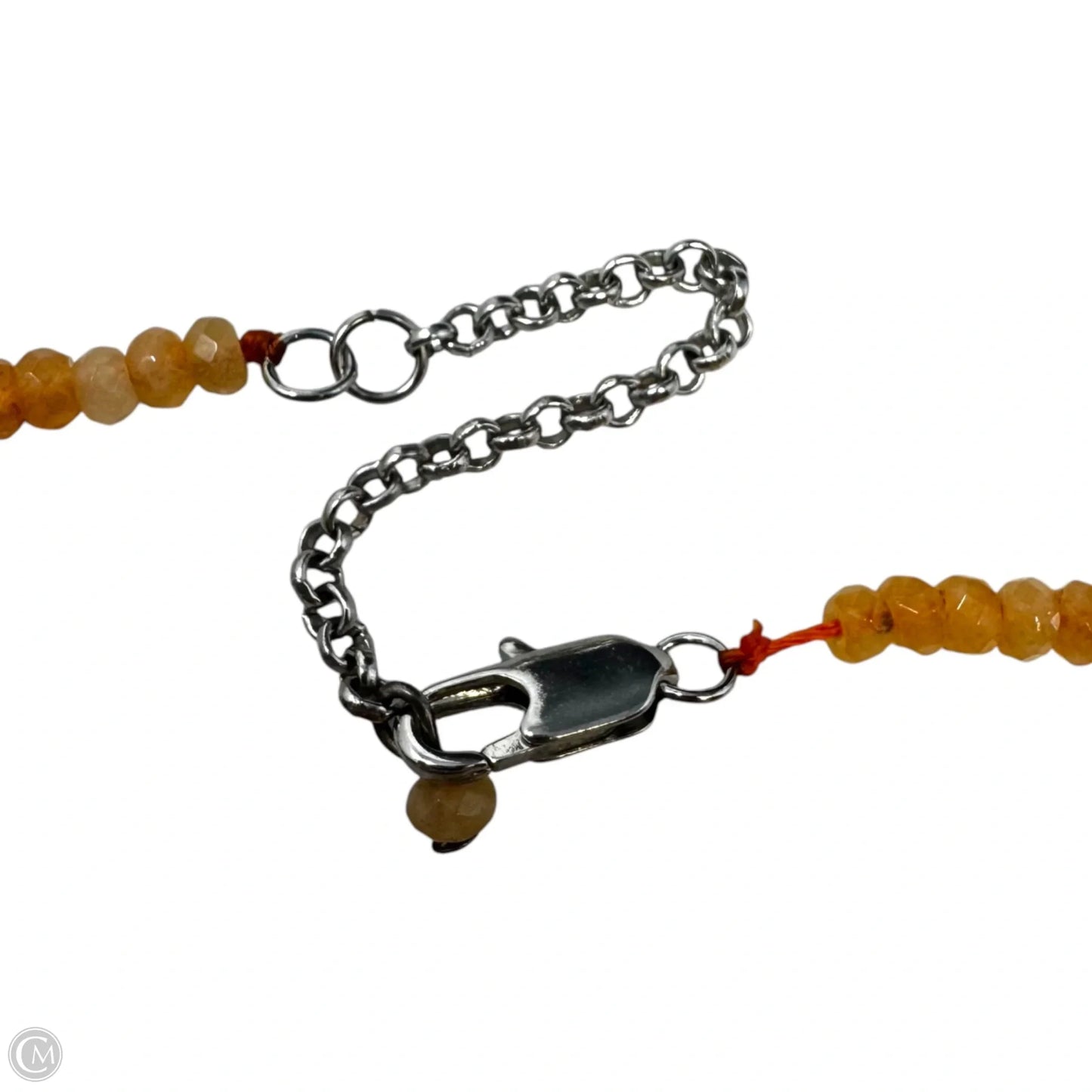 Faceted Bead Pendant Necklace