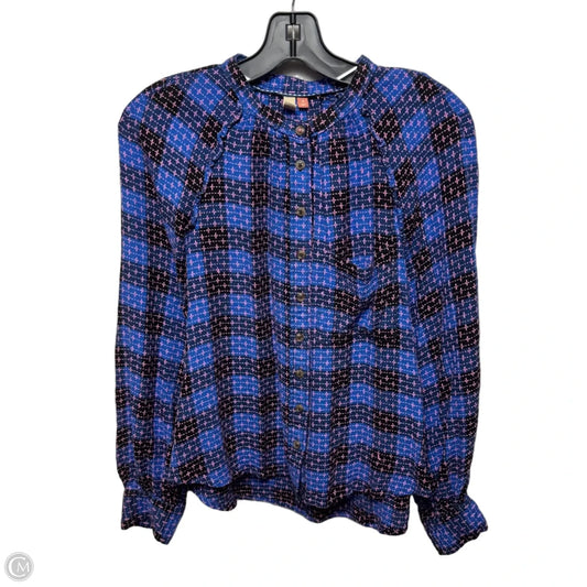 Top Long Sleeve By Pilcro In Multi-colored, Size: M