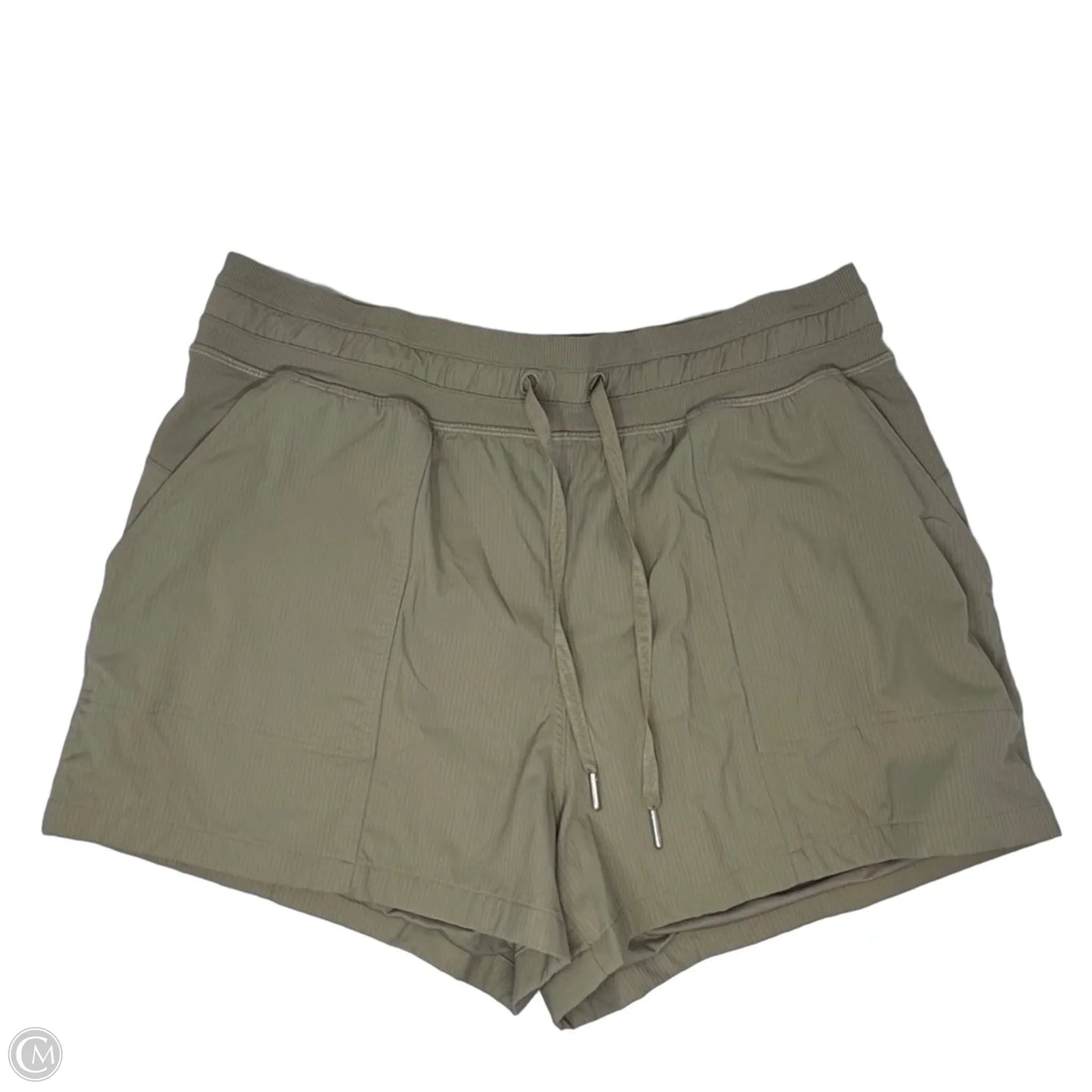 Athletic Shorts By Lululemon In Beige, Size: 12