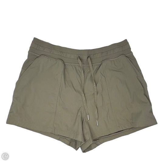 Athletic Shorts By Lululemon In Beige, Size: 12