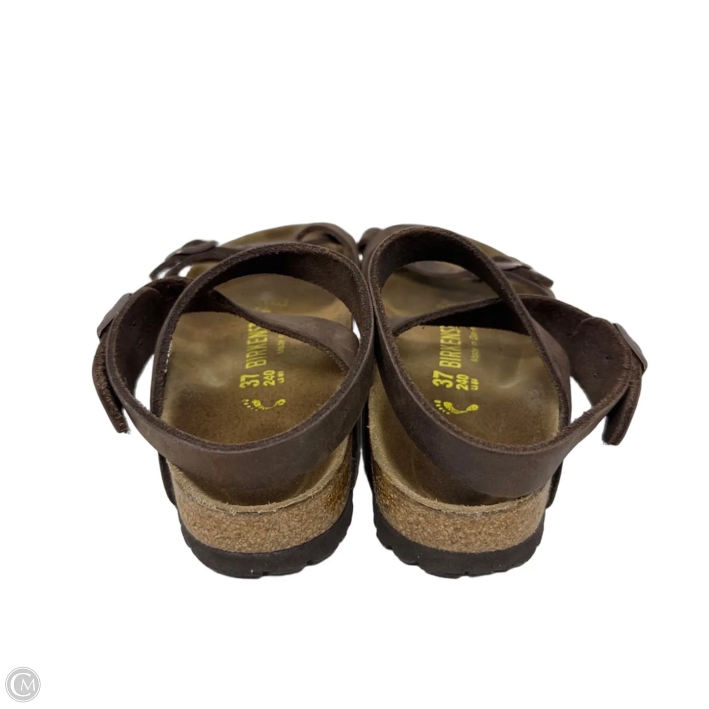 Yara Oiled Leather Sandals By Birkenstock In Habana, Size: 6 (EU 37)