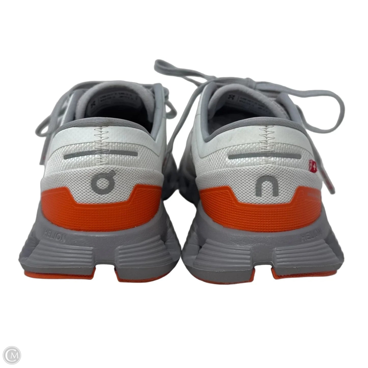CloudX Shoes Athletic By On In Orange & White, Size: 7.5