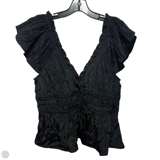 Top Sleeveless By J. Crew In Black, Size: Xl